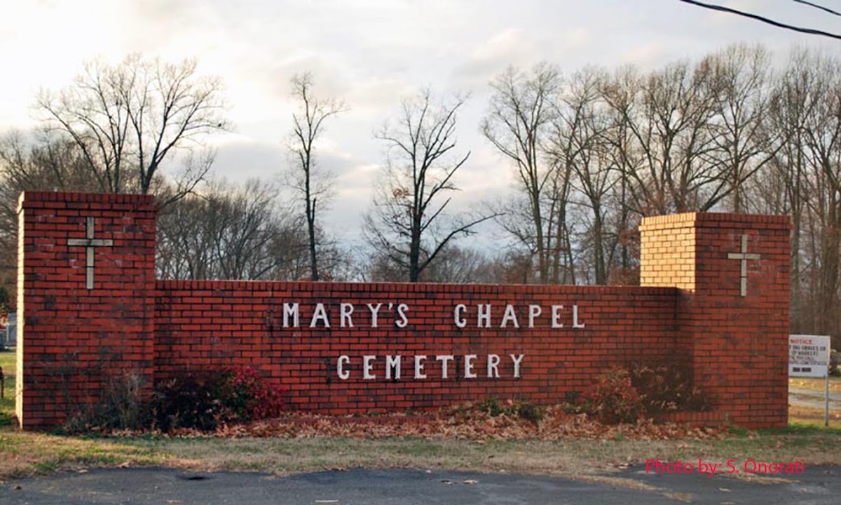 Marys Chapel Baptist Church Cemetery, photographed by a Google contributor